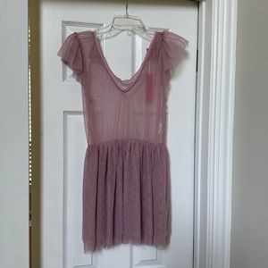 Pink Sugar Thrillz Lace Babydoll Dress DOLLSKILL sz M